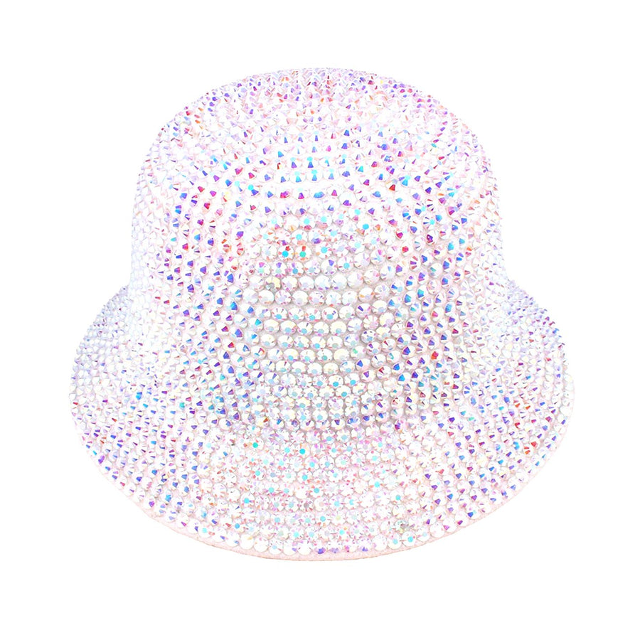 Bling Glittering Pink Bucket Hat