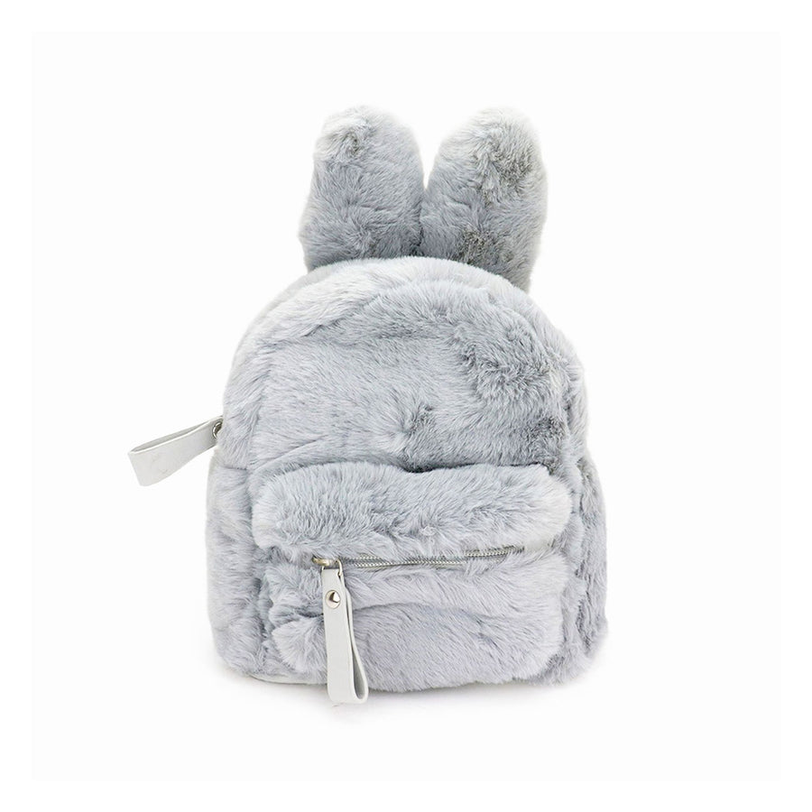 Stylish Faux Fur Bunny Mini Backpack Bag