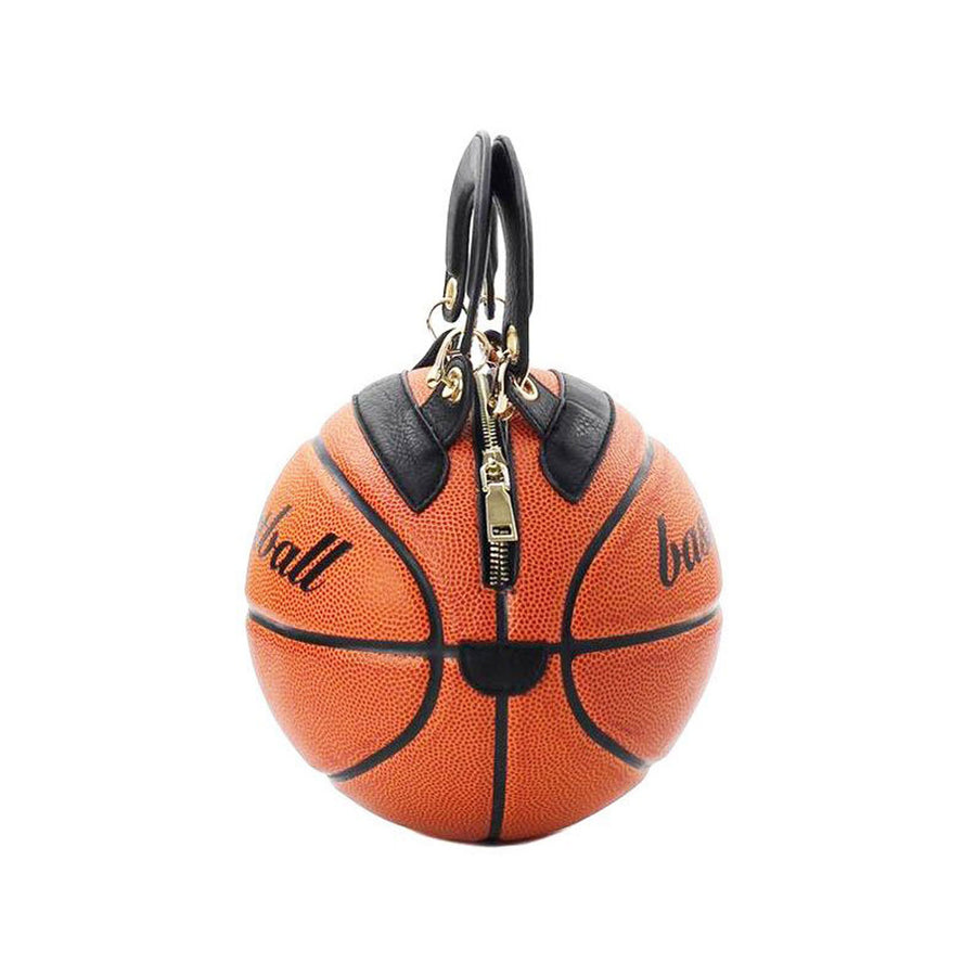 Fashion Brown Basketball Top Handle Shoulder Bag