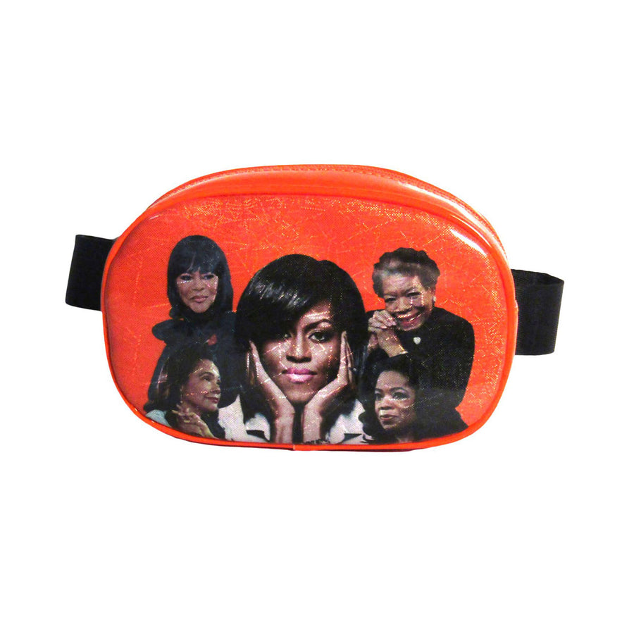 Orange Michelle Obama Fanny Pack Belt Bag