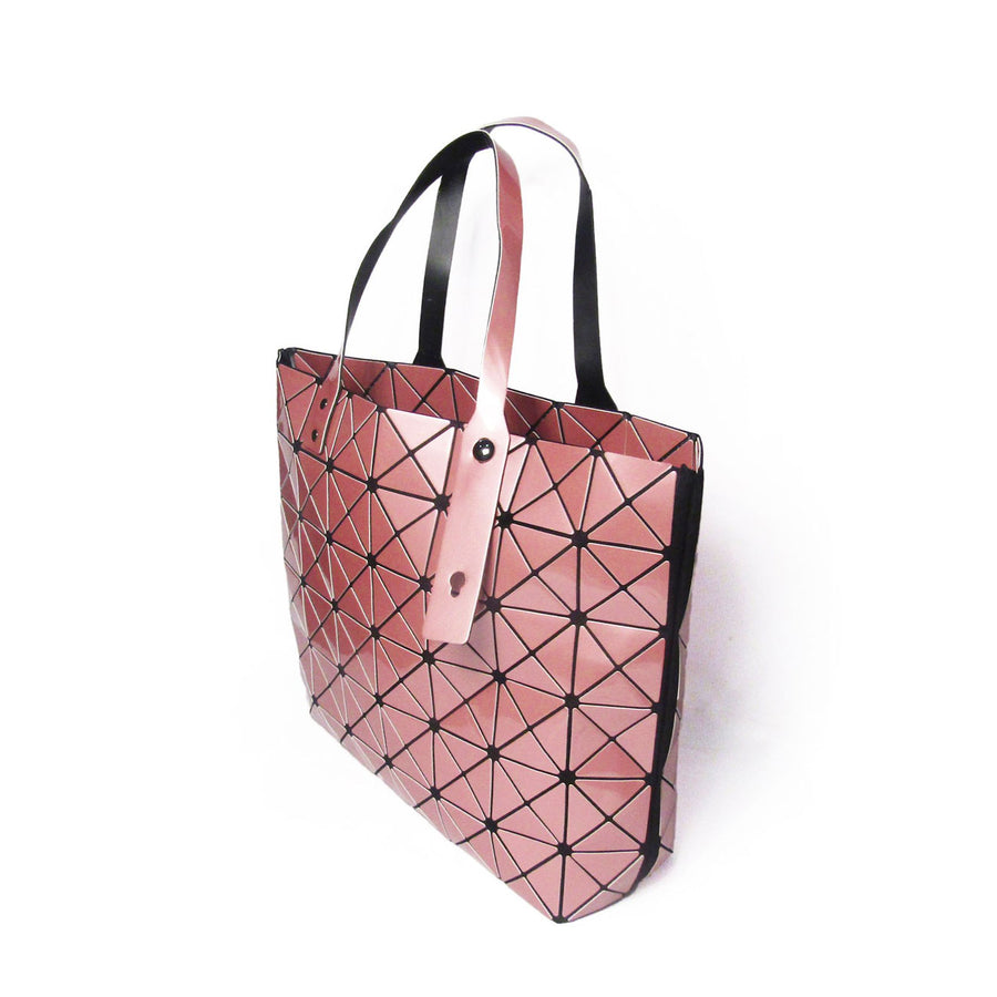 Glossy Pink Prism Tote Handbag