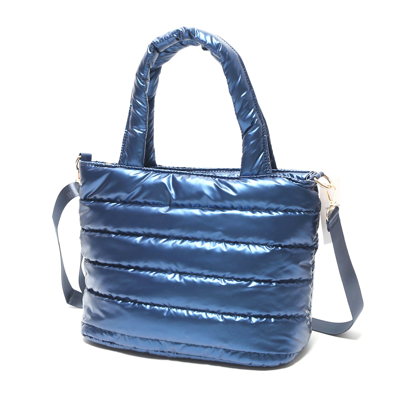 Classic Navy Puffer Tote Bag – TigerLilyBloom™