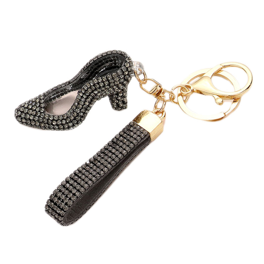 Bling Stiletto Heel Key Chain