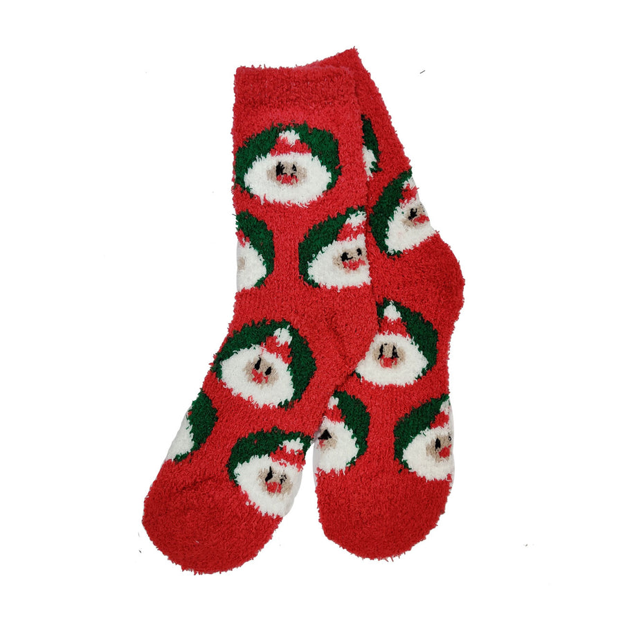 Santa Claus Snowman Soft Socks