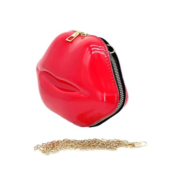 Fabulous Iconic Hot Red Lip Clutch