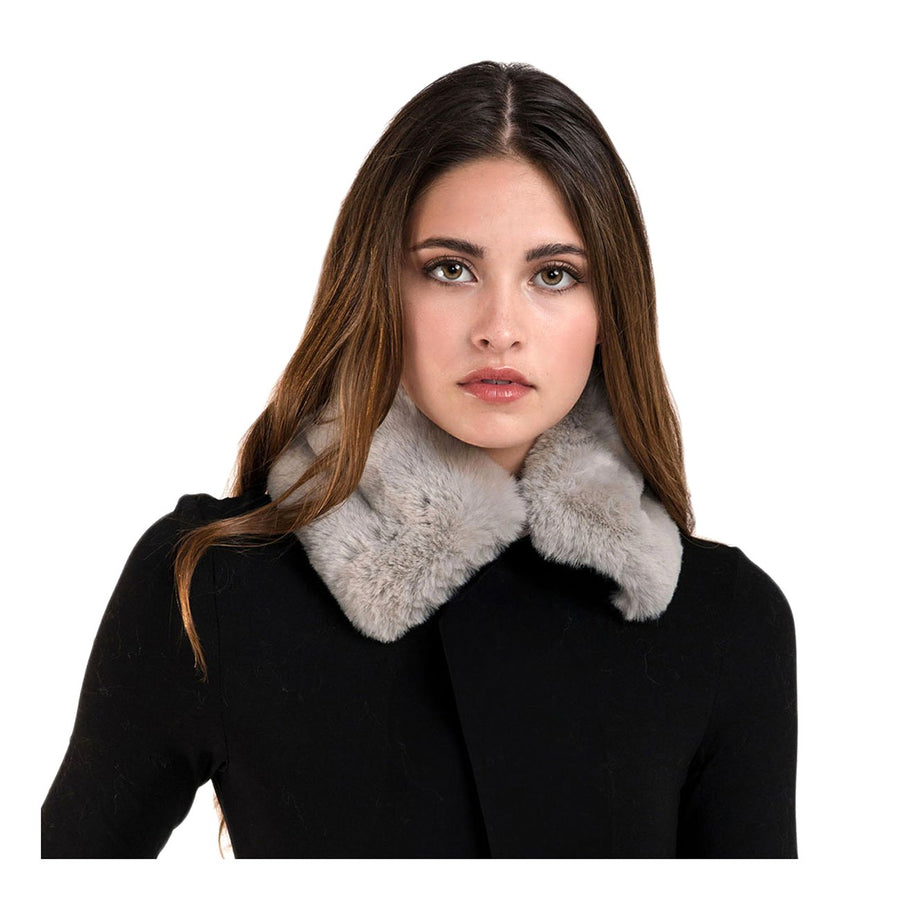 Luxe Pink Soft Faux Fur Neck Warmer