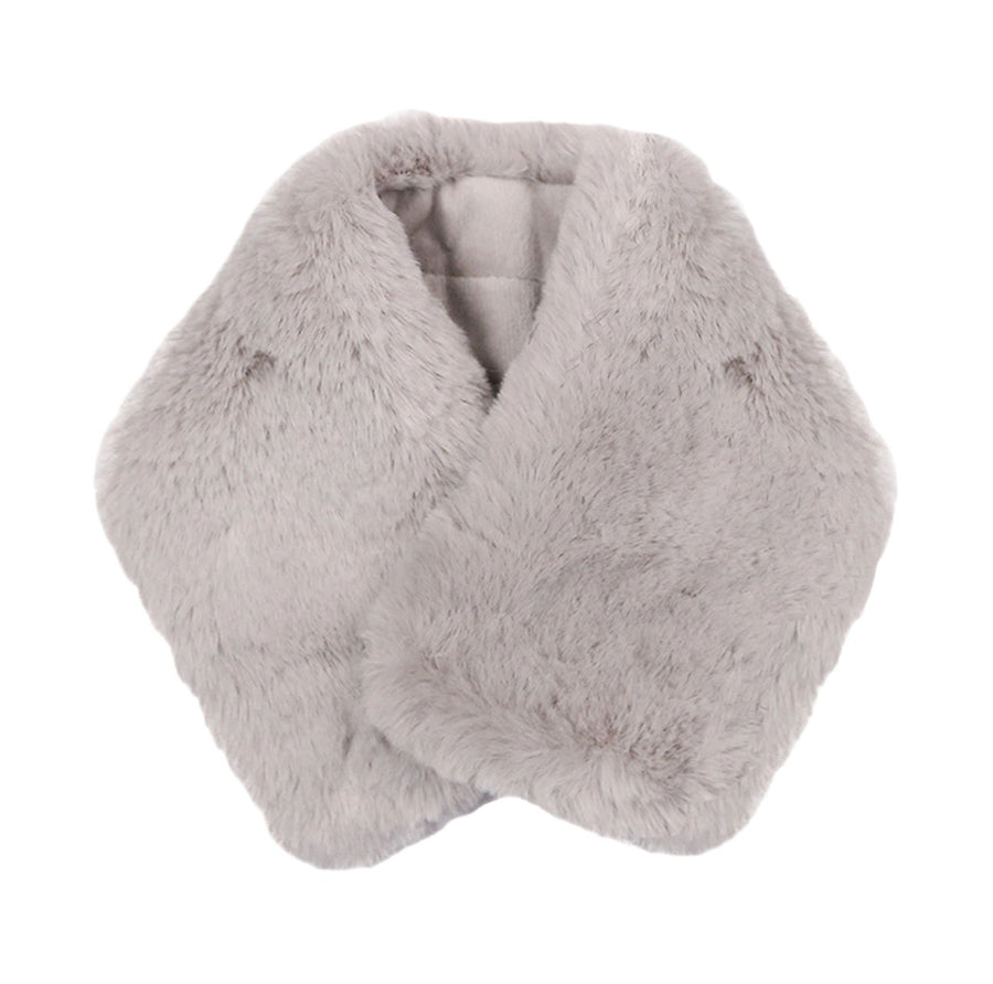 Luxe Pink Soft Faux Fur Neck Warmer