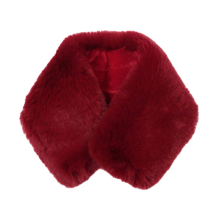 Luxe Pink Soft Faux Fur Neck Warmer