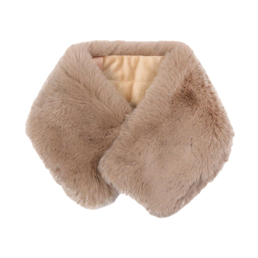 Luxe Pink Soft Faux Fur Neck Warmer