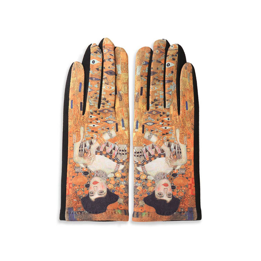 Gustav Klimt’s Portrait of Adele Bloch Fine Art Print Gloves