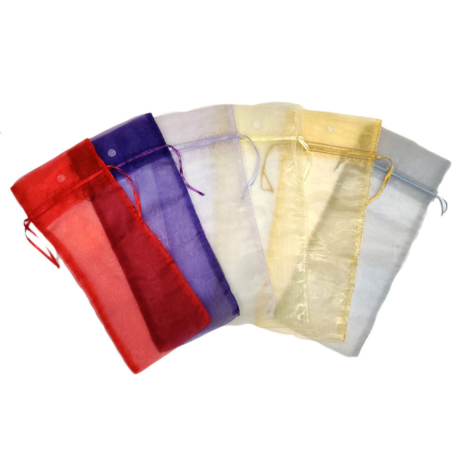 12pcs Solid Organza Gift Bags