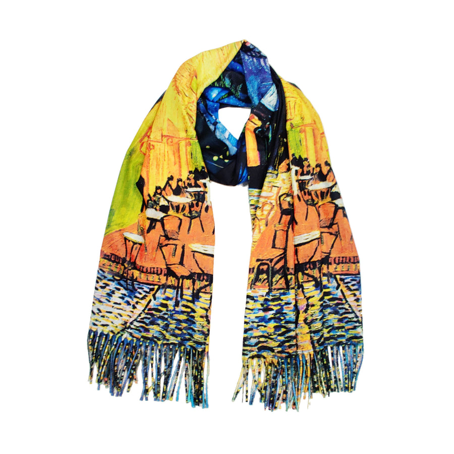 Van Gogh’s Starry Night Fine Art Cashmere Shawl Wrap