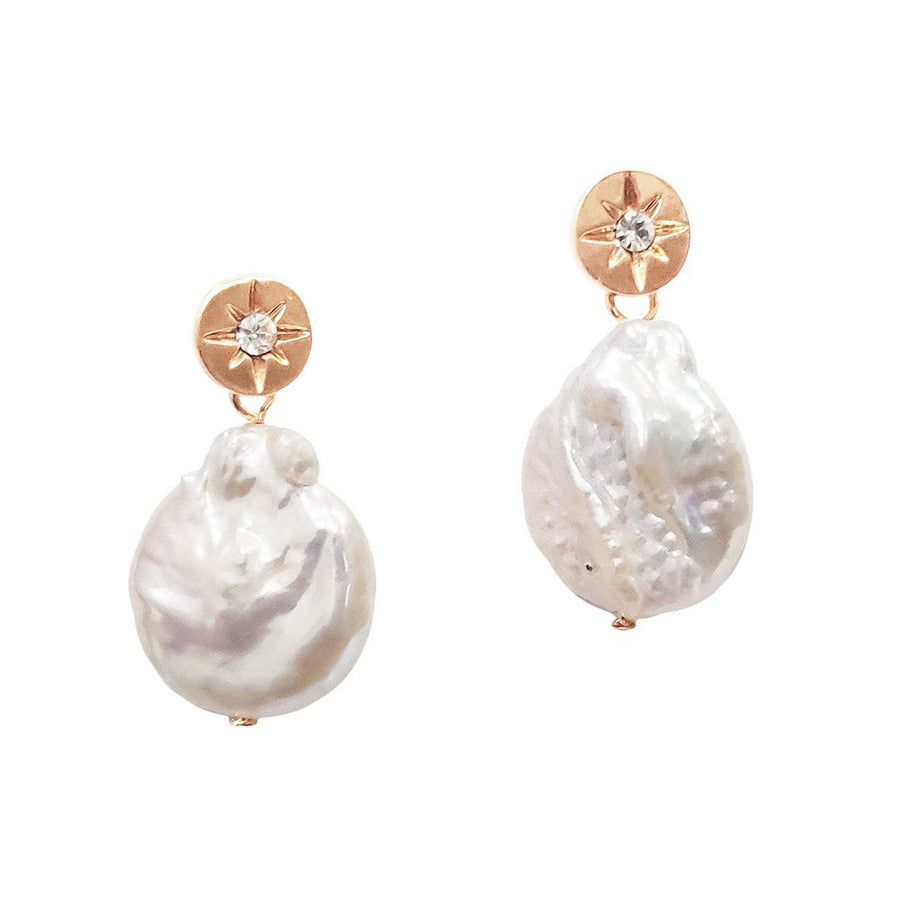 Baroque Fresh Water Pearl Dangle Earring