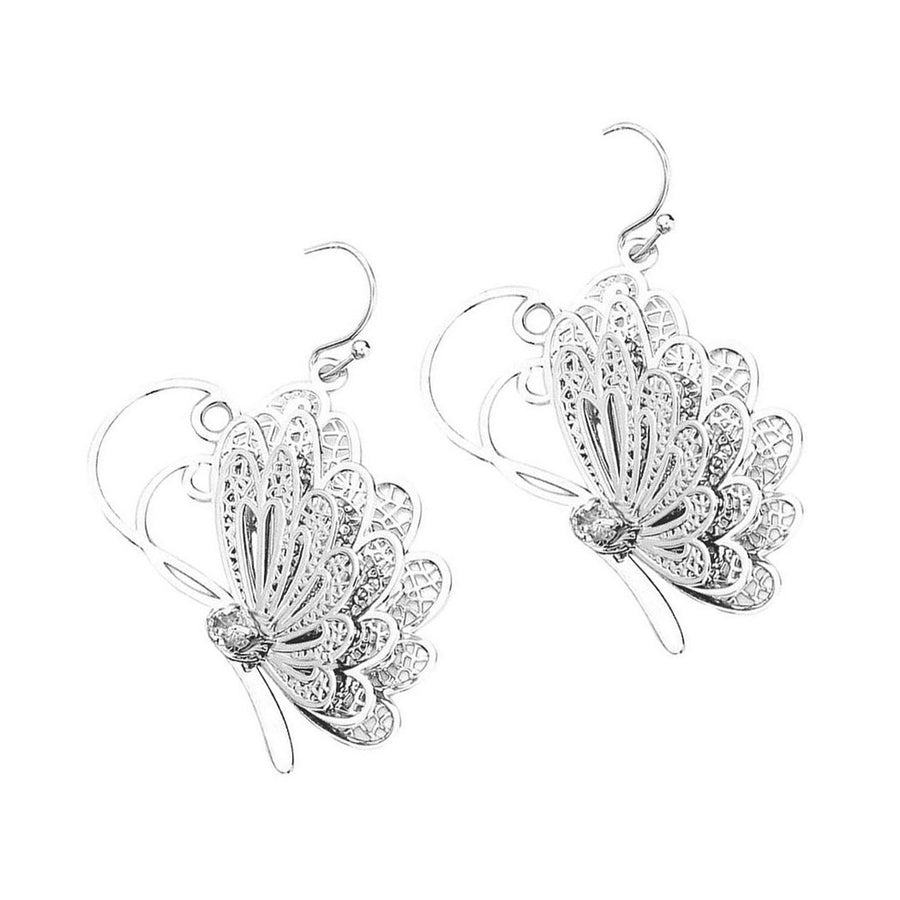 Whimsical Butterfly Filigree Earring