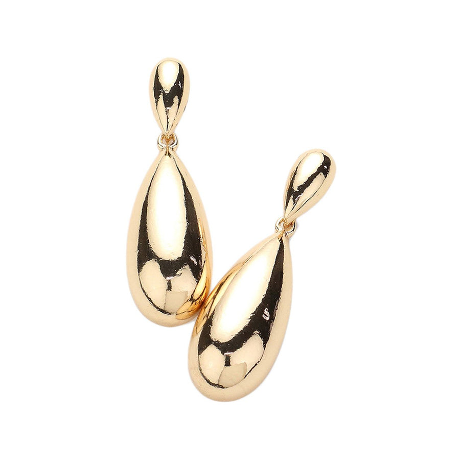 Gold Teardrop Dangle Earrings (Copy)