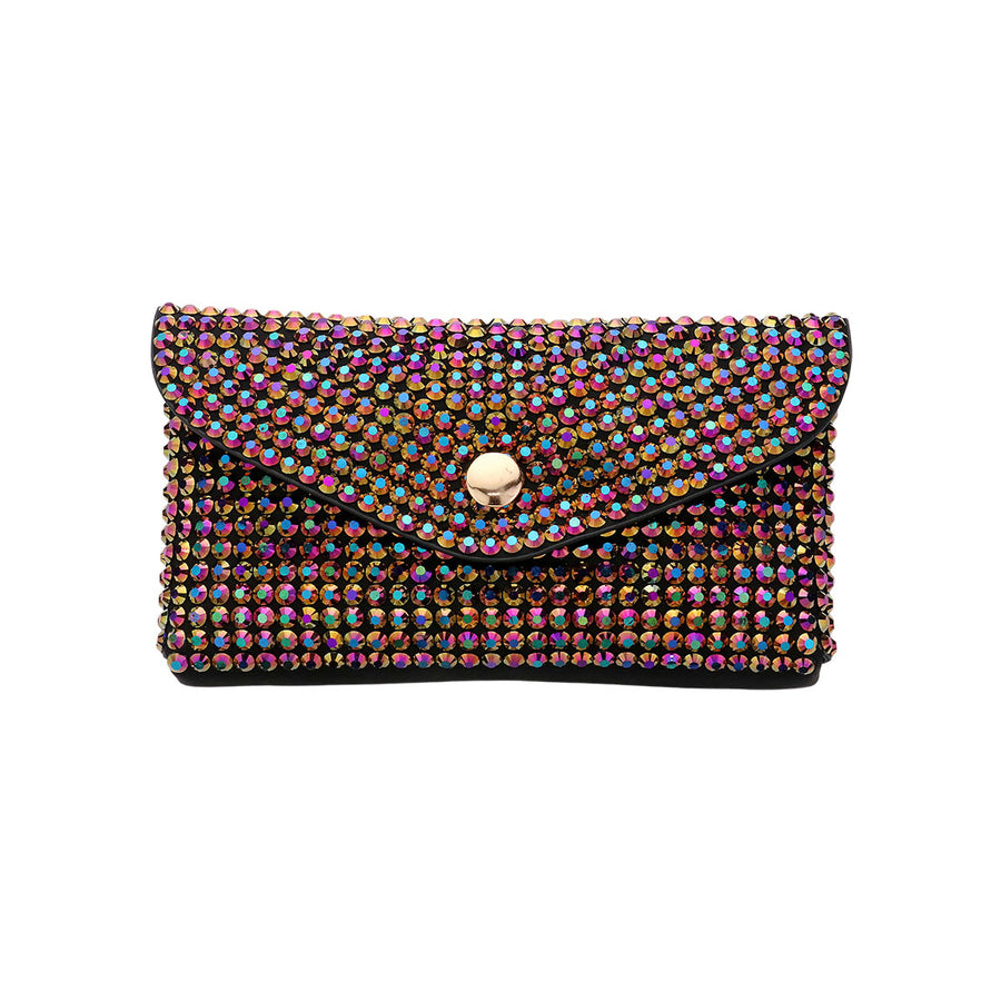 Bling Gold Envelope Belt Bag
