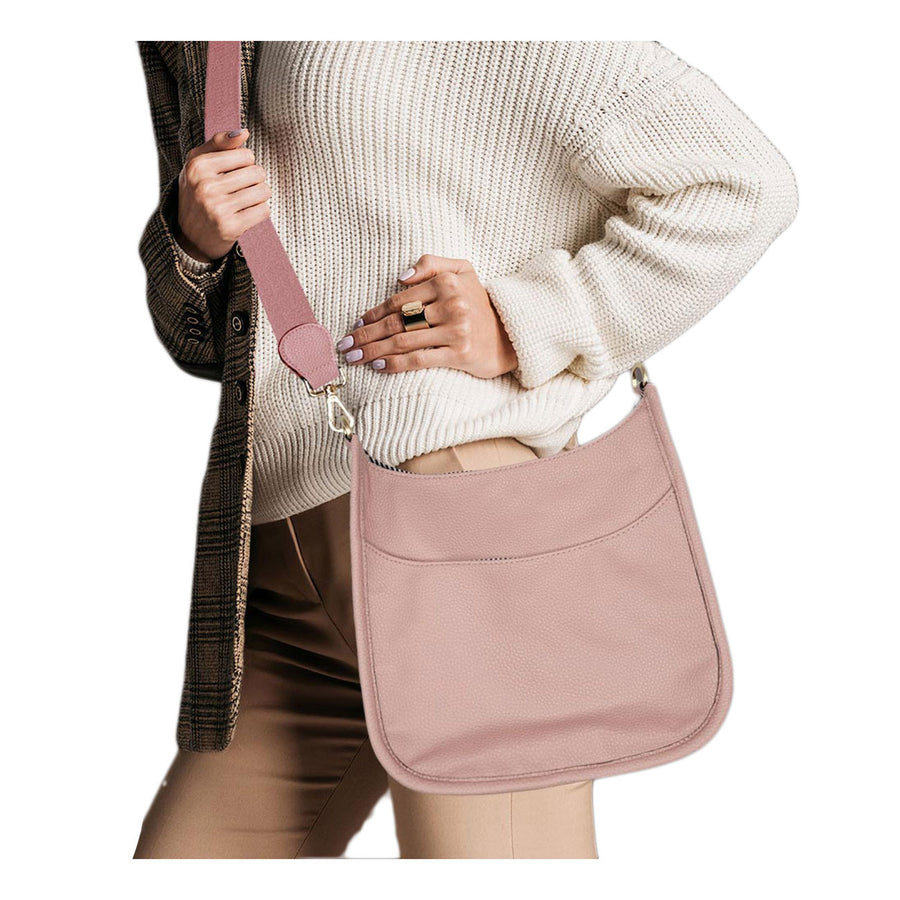 Chic Pink Crossbody Bag
