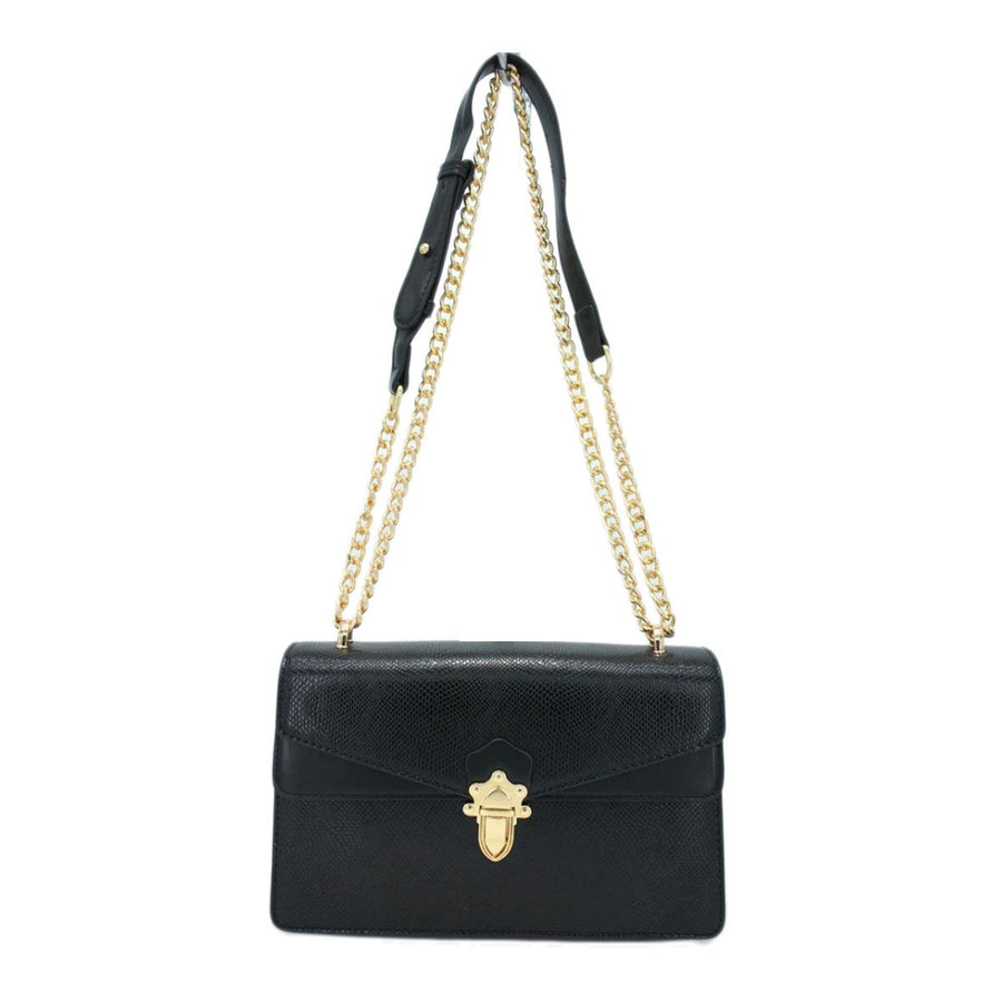 Pink Chain Shoulder Bag