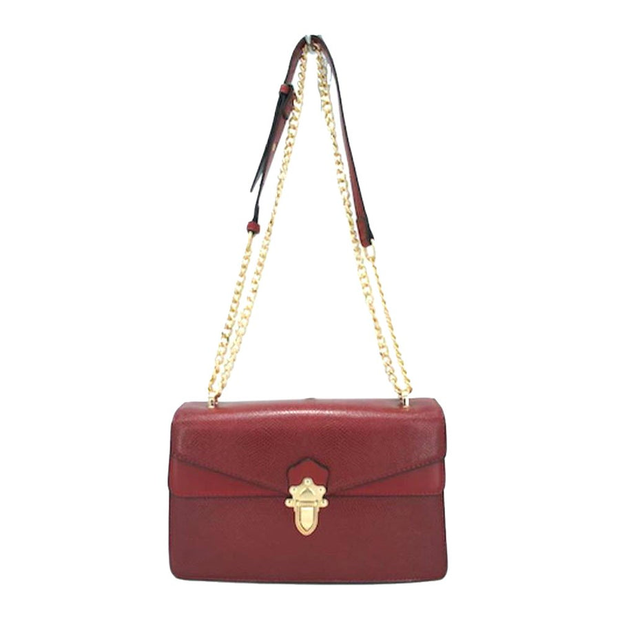 Pink Chain Shoulder Bag