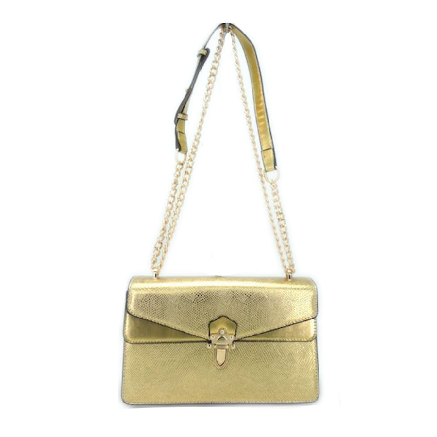 Pink Chain Shoulder Bag