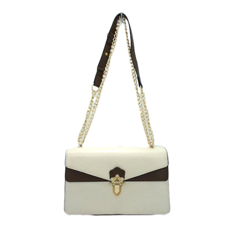 Pink Chain Shoulder Bag