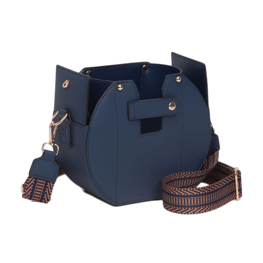 Tan Functional Tumbler Crossbody Bucket Bag