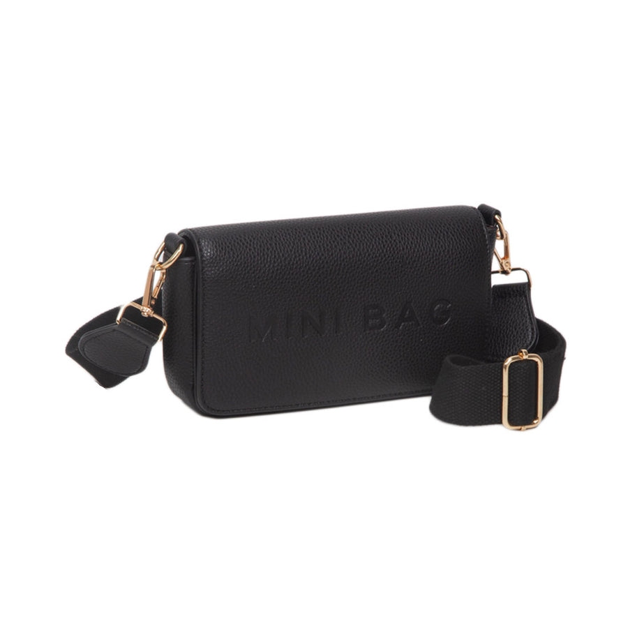 Pink MINI BAG Message Structured Crossbody Bag