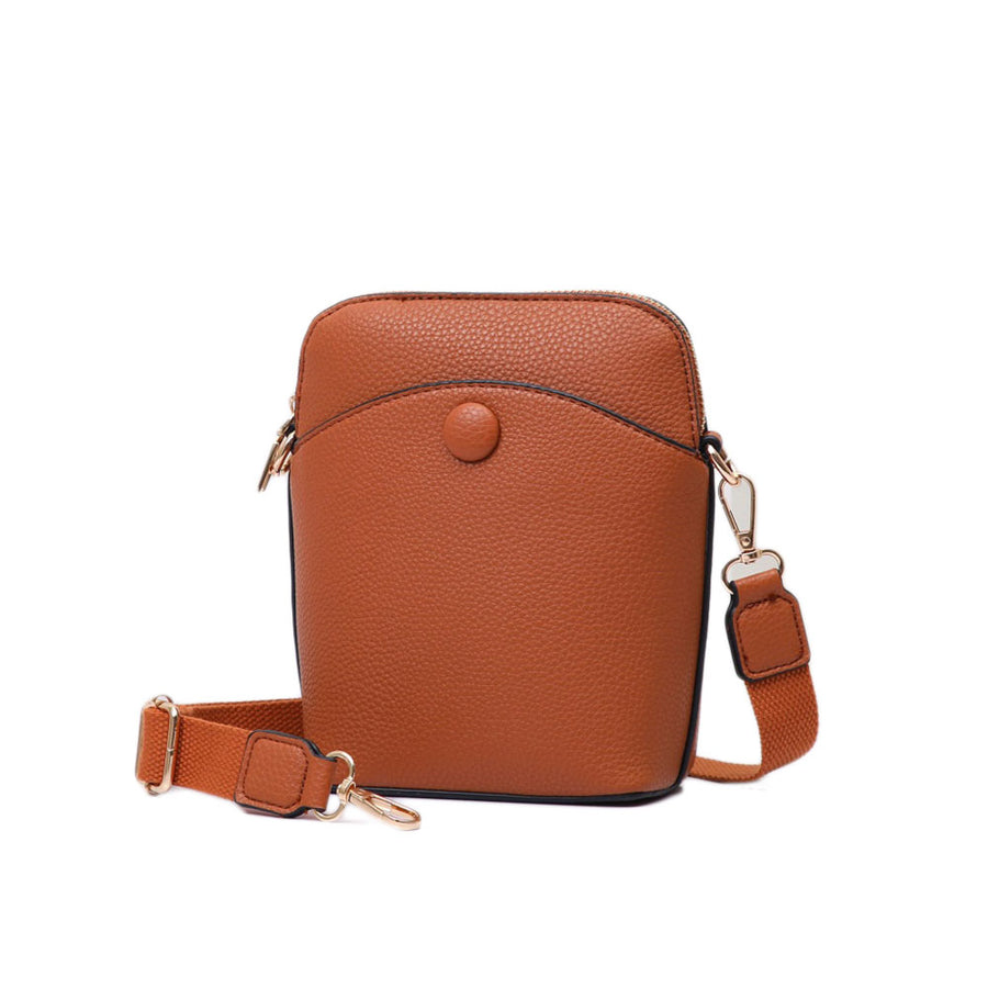 Tan Mini Crossbody Bag