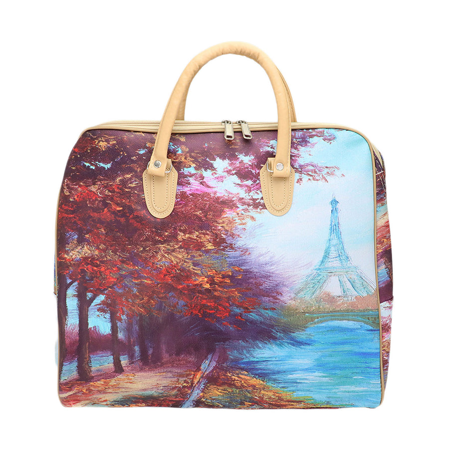 Eiffel Tower Carry On Top Handle Travel Bag