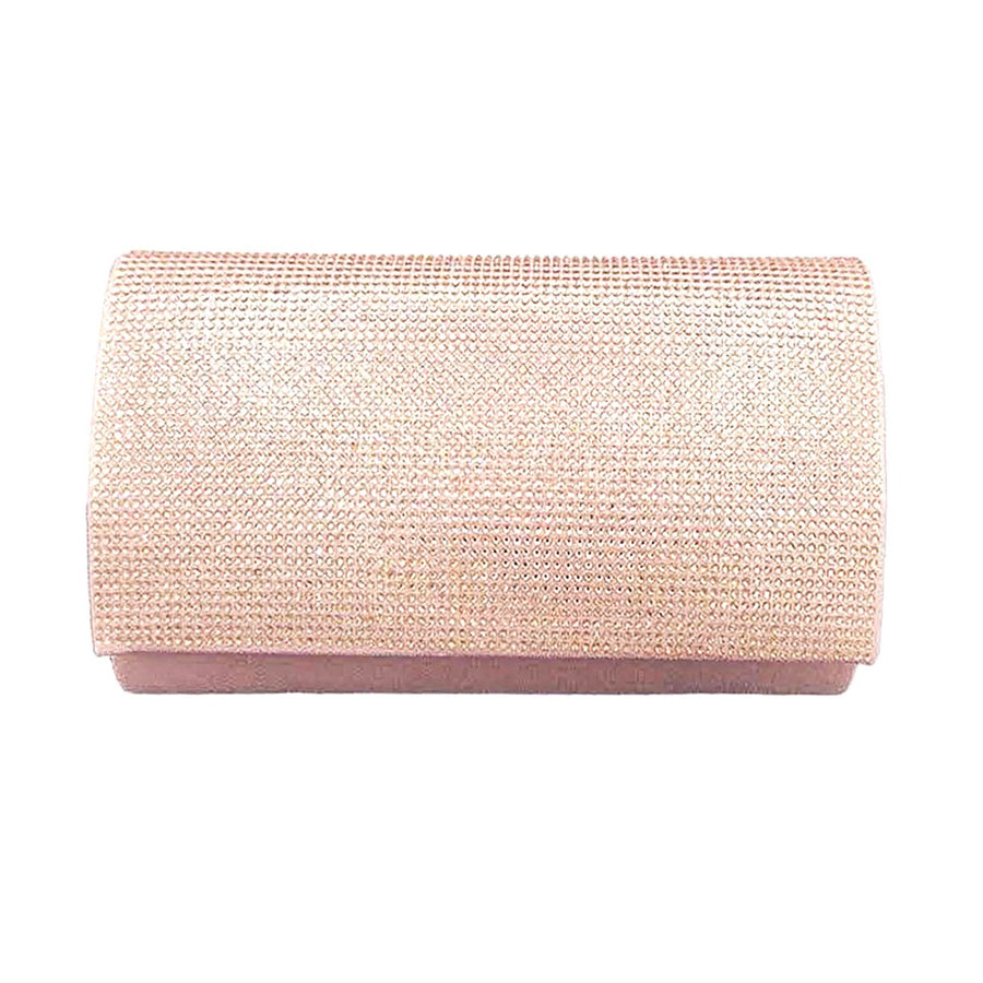 Shimmering Gold Beads Evening Clutch Bag