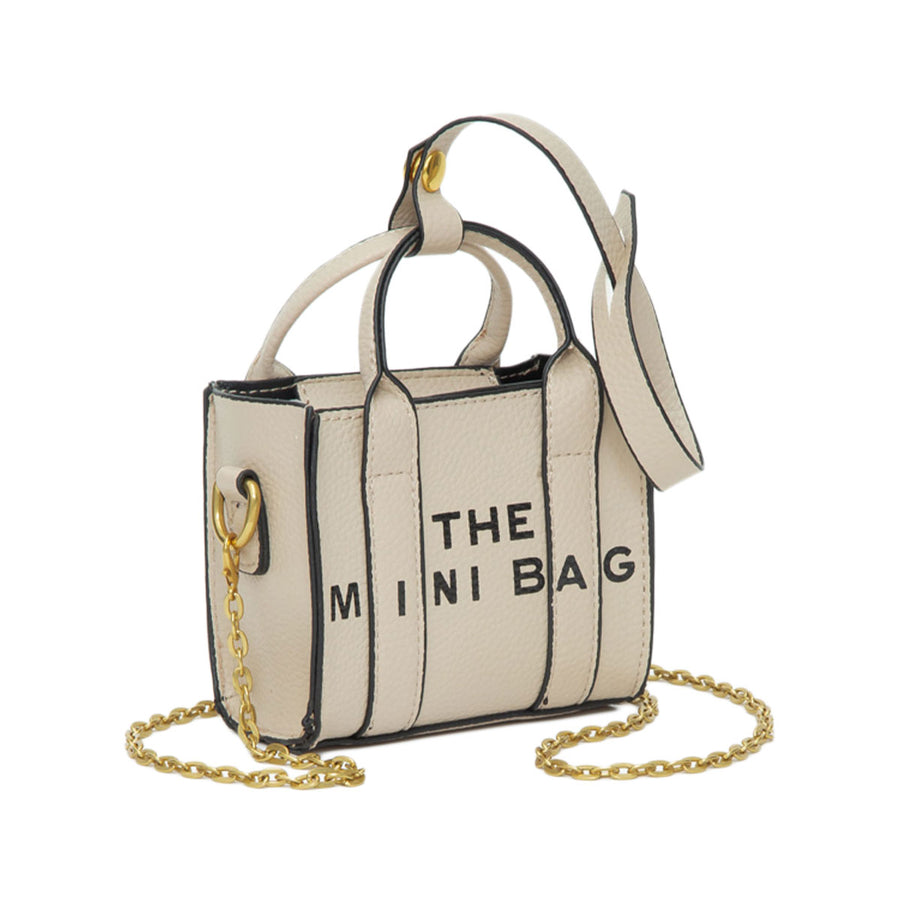 Brown MINI BAG Message Crossbody Bag