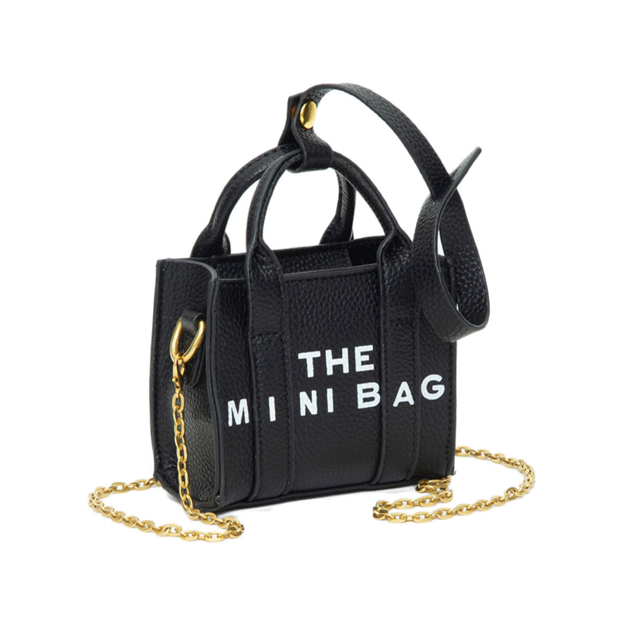 Brown MINI BAG Message Crossbody Bag