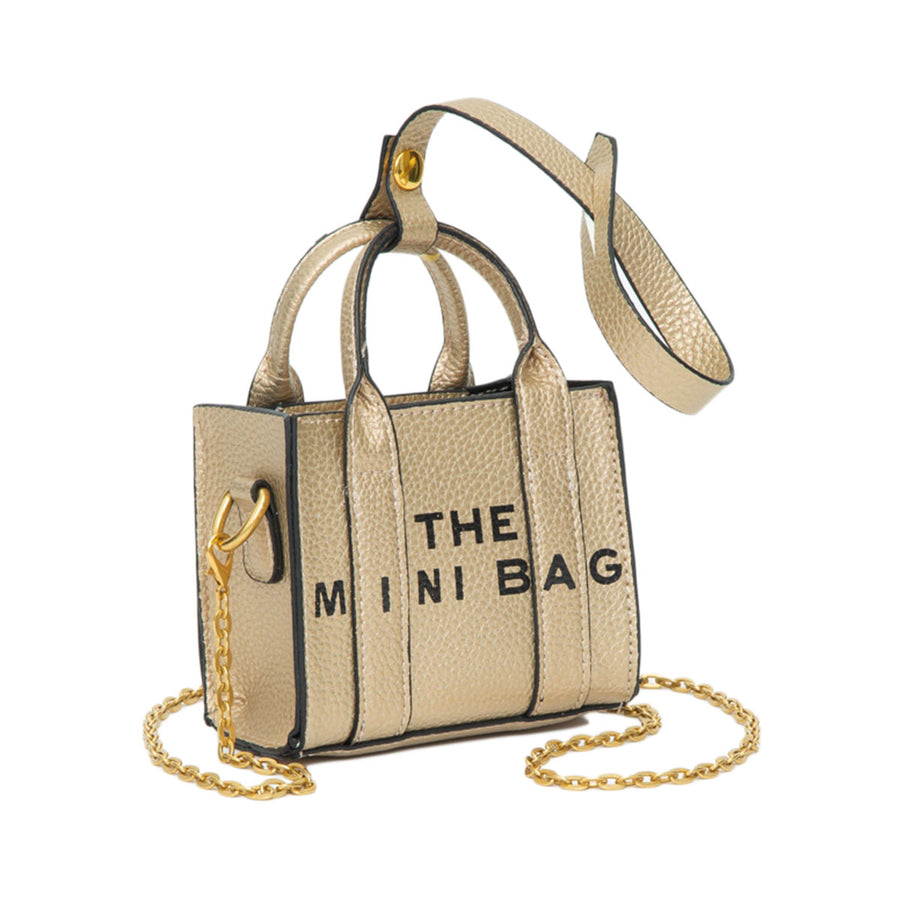 Brown MINI BAG Message Crossbody Bag