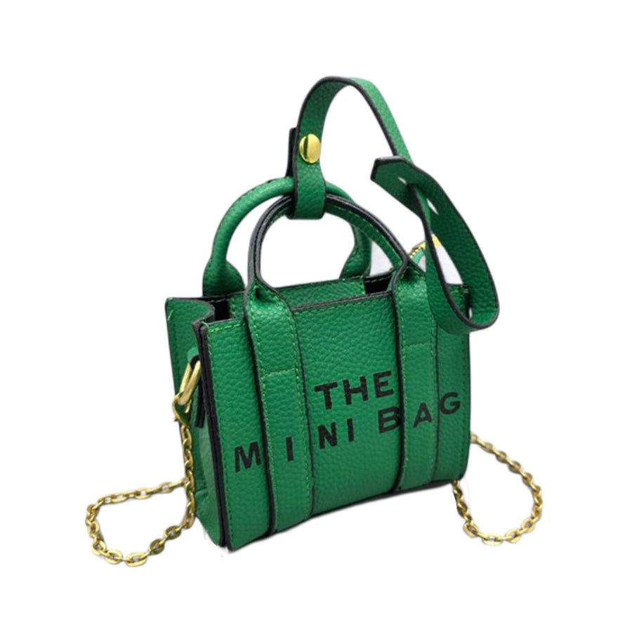 Brown MINI BAG Message Crossbody Bag