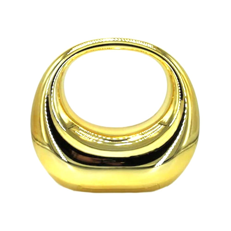Gorgeous Gold Moon Shape Bag