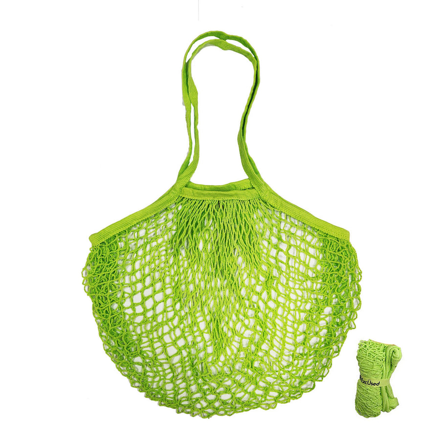 Eco Friendly Reusable Yellow Mesh Bag