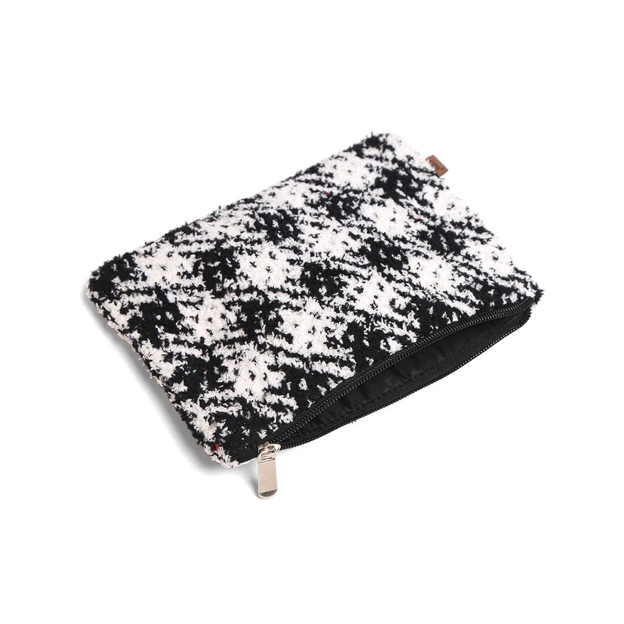Red Buffalo Check Pouch Bag