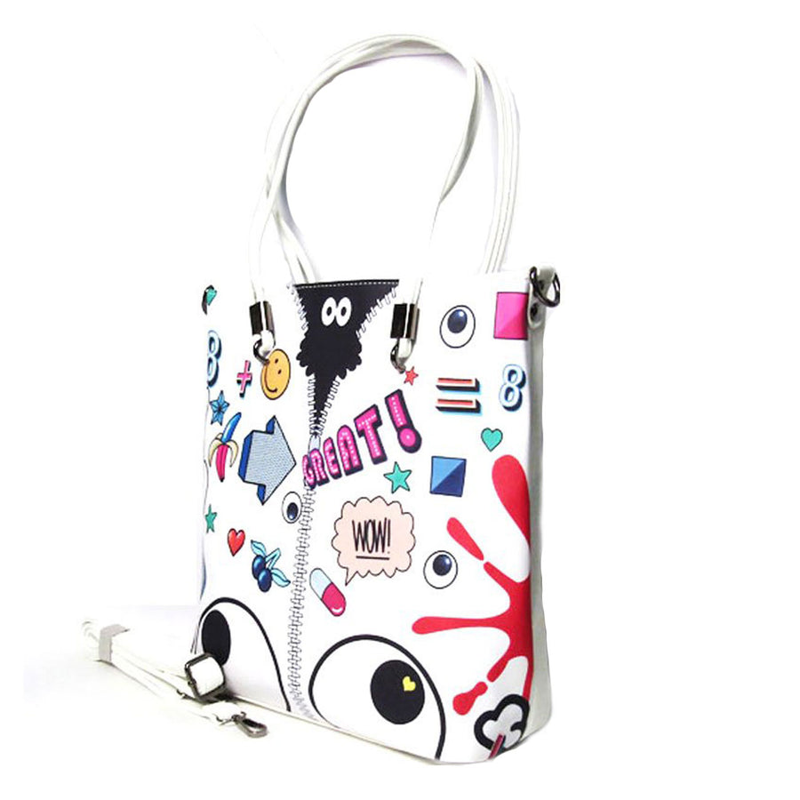 Playful Stickers Jumbo Tote