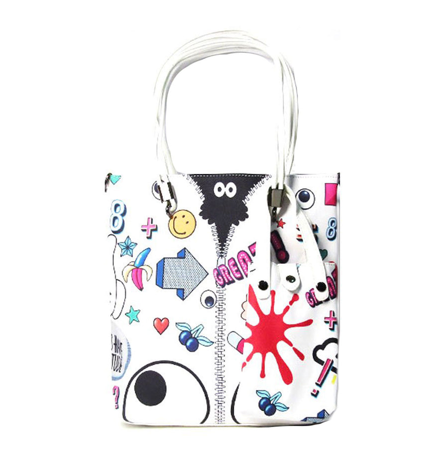 Playful Stickers Jumbo Tote