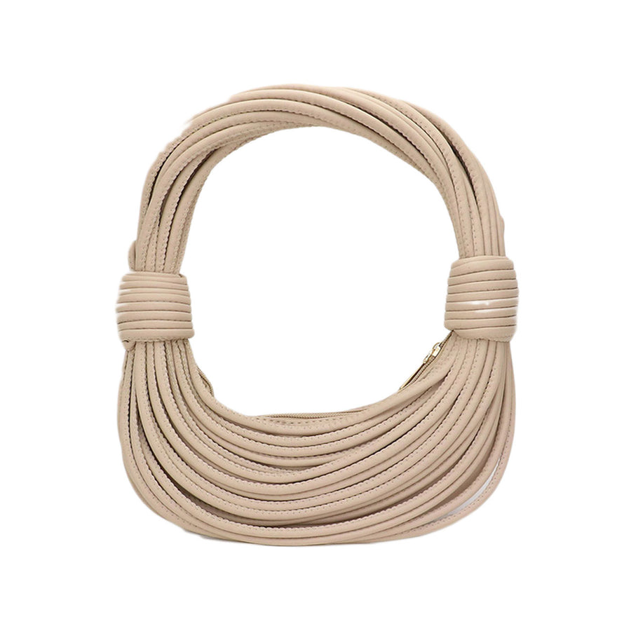 Stunning Multi Wire Cord Knot Handbag