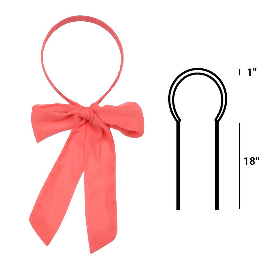 Lovely Dusty Pink Ponytail Headband