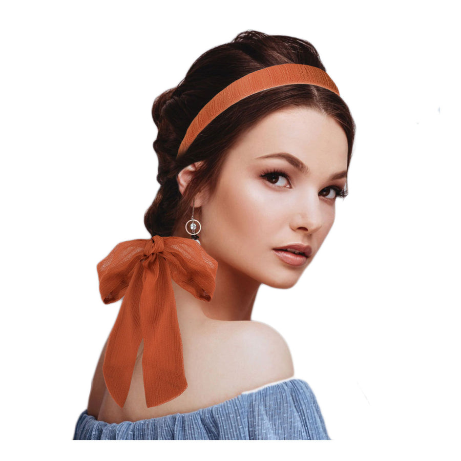 Lovely Dusty Pink Ponytail Headband