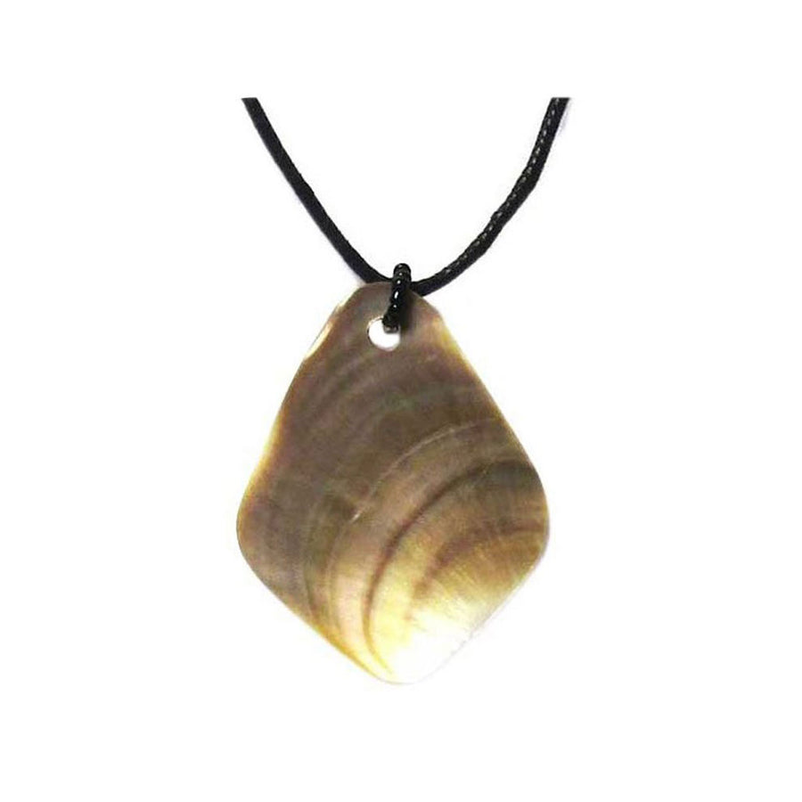 Genuine Seashell Drop Shell Pendant Necklace