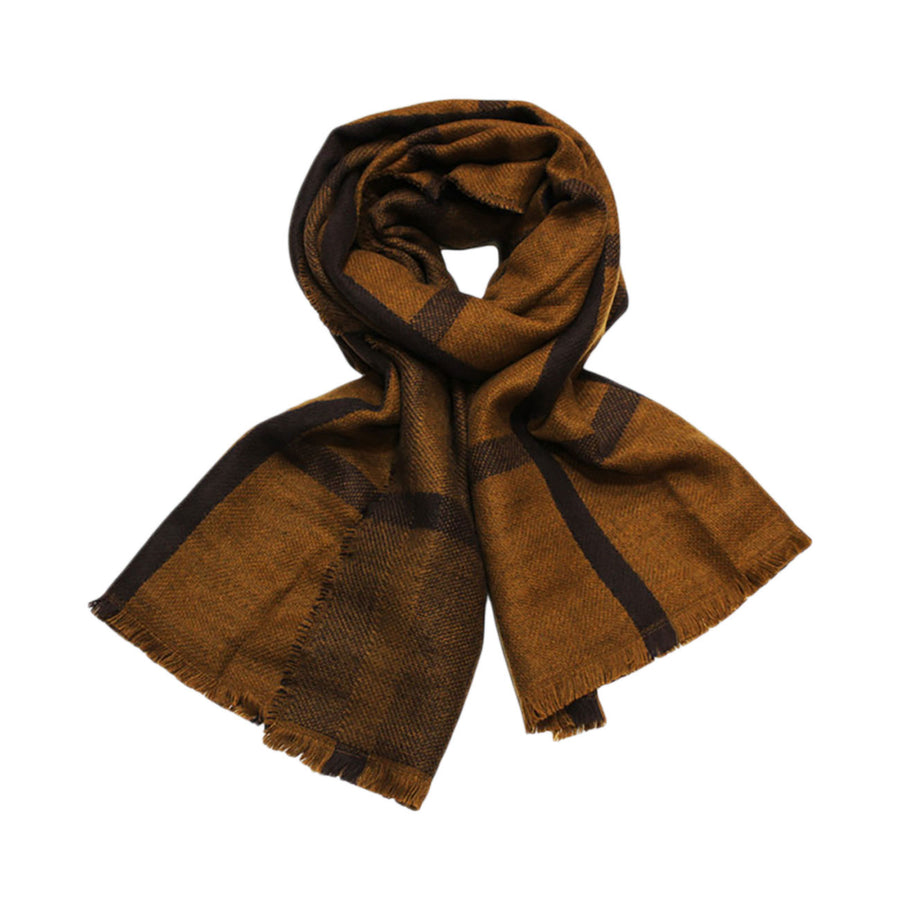 Stylish Soft Checkered Scarf