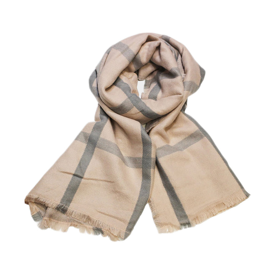 Stylish Soft Checkered Scarf