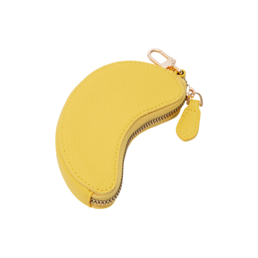 Yellow Banana Coin Purse Bag Charm