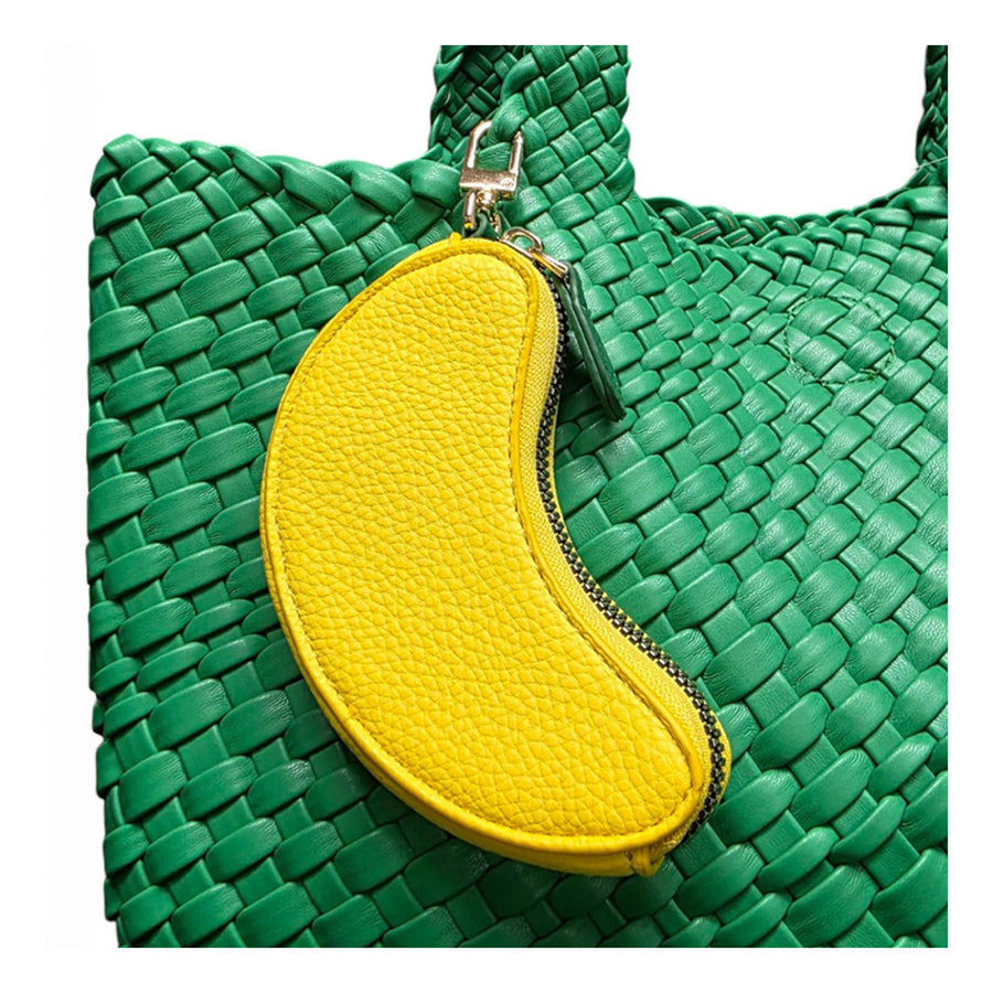 Yellow Banana Coin Purse Bag Charm