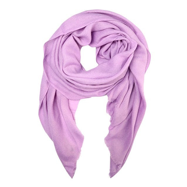 Vibrant Oversized Purple Scarf Shawl Wrap